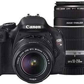 【中古】【非常に良い】Canon デジタル一眼レフカメラ EOS Kiss X5 ダブルズームキット EF-S18-55ｍｍ/EF-S55-250ｍｍ付属 KISSX5-WKIT wgteh8f