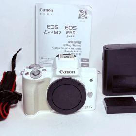 良品 キヤノン EOS Kiss M2 ボディ ホワイト