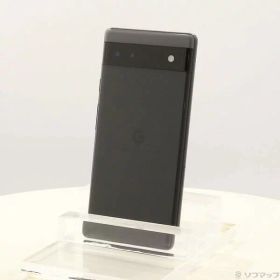 【中古】GOOGLE(グーグル) Google Pixel 6a 128GB チャコール GB17L Softbank SIMフリー 【377-ud】