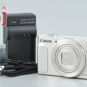 【中古】Canon キヤノン PowerShot SX620 HS ホワイト コンパクトデジタルカメラ