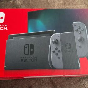 Nintendo Switch 本体 グレー 動作確認、初期化済
