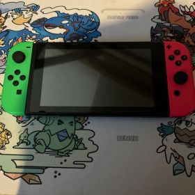 Nintendo Switch 画面に傷あり 一部付属品有り