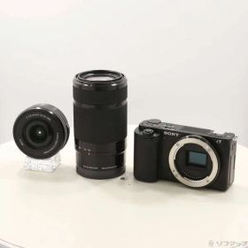 ソフマップ 〔中古品〕 VLOGCAM ZV-E10Y ダブルズームレンズキット ブラック【262】