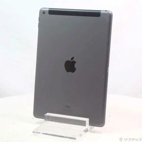 【中古】au iPad 第8世代 128GB スペースグレイ MYML2J／A auロック解除SIMフリー 【258-ud】