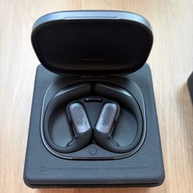 極美品 Shokz OPENFIT PRO 黒ワイヤレスイヤホン オープンイヤー