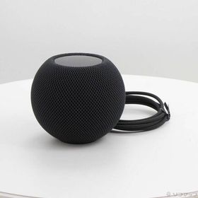 【中古】Apple(アップル) HomePod mini ミッドナイト MTJT3J／A 【262-ud】