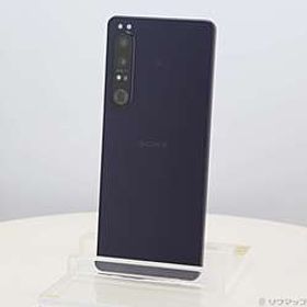 Xperia 1 IV 512GB パープル XQ-CT44 SIMフリー ［6.5インチ有機EL／Snapdragon 8 Gen 1／RAM:16GB／ナノSIM］