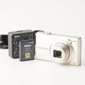 ニコン Nikon COOLPIX S6100 シャンパンシルバー 7x ワイド光学ズーム