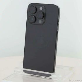 【中古】Apple(アップル) iPhone14 Pro 128GB スペースブラック MPXU3J／A SIMフリー 【348-ud】