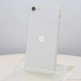ソフマップ 〔中古品〕 iPhone SE 第3世代 64GB スターライト MMYD3J／A SIMフリー【349】