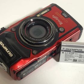ジャンク品 OLYMPUS TG-5 コンパクトデジタルカメラ コンデジ レッド