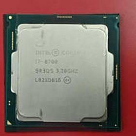 CPU(LGA1151) Core i7-8700 (3.20GHz) INTEL