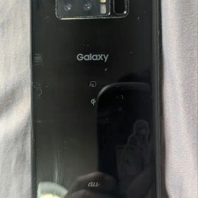 Samsung Galaxy Note8 SCV37 本体 ブラック