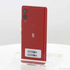 【中古】楽天モバイル Rakuten Hand 5G 128GB クリムゾンレッド P780 楽天 SIMフリー 【352-ud】