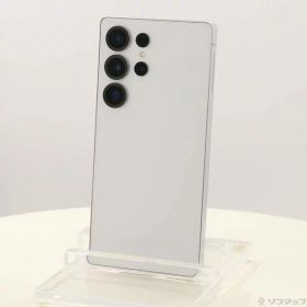 【中古】SAMSUNG(サムスン) Galaxy S25 Ultra 256GB チタニウムホワイトシルバー SM-S938QZSASJP SIMフリー 【377-ud】