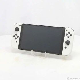 【中古】Nintendo(任天堂) Nintendo Switch 有機ELモデル Joy-Con(L)／(R) ホワイト 【349-ud】