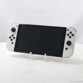 【中古】Nintendo(任天堂) Nintendo Switch 有機ELモデル Joy-Con(L)／(R) ホワイト 【344-ud】