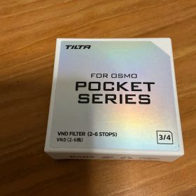TILTA 可変ND フィルター 2-6stop Osmo Pocket 3/4