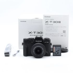 FUJIFILM X-T30 III XC13-33mmレンズキット ブラック ショット数 2338回 美品