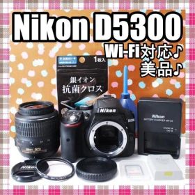 ✨Wi-Fi搭載✨美品✨Nikon D5300 レンズセット