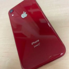 【美品】iPhone XR 64GB SIMフリー RED 88%