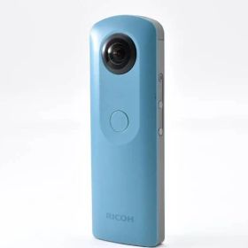 現状品 Ricoh リコー THETA SC 青 ブルー 全天球カメラ #4618-6