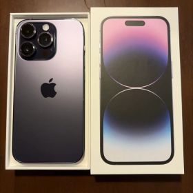 【超美品】iPhone 14 Pro 256GB ディープパープル 本体
