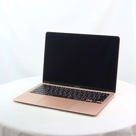 (中古)Apple MacBook Air 13.3-inch Late-2020 MGNE3J/A Apple M1 8コアCPU_8コアGPU 8GB SSD512GB ゴールド (26.3 Tahoe)(305-ud)