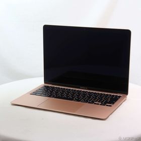 (中古)Apple MacBook Air 13.3-inch Late-2020 MGND3J/A Apple M1 8コアCPU_7コアGPU 8GB SSD256GB ゴールド (26.3 Tahoe)(348-ud)