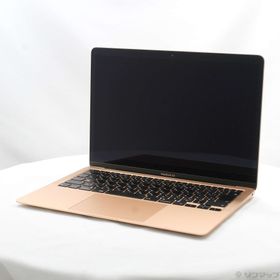 (中古)Apple MacBook Air 13.3-inch Late-2020 MGND3J/A Apple M1 8コアCPU_7コアGPU 8GB SSD256GB ゴールド (15.3 Sequoia)(198-ud)