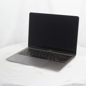 (中古)Apple MacBook Air 13.3-inch Late-2020 MGN63J/A Apple M1 8コアCPU_7コアGPU 8GB SSD256GB スペースグレイ (26.3 Tahoe)(269-ud)