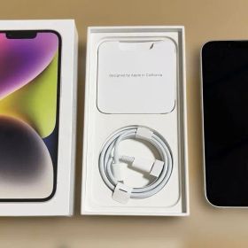 ⭐️iPhone 14 スターライト 128GB⭐️美品 新品フィルム