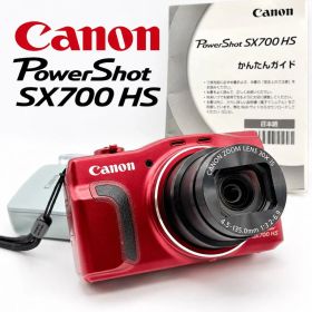 【動作確認済】Canon PowerShot SX700 HS 赤 #90220