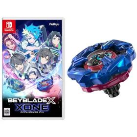 ベイブレードエックス XONE (ベイブレードエックス ゾーン) -Switch 【メーカー特典】「シノビナイフ4-60LF メタルコート:ブルー」 同梱