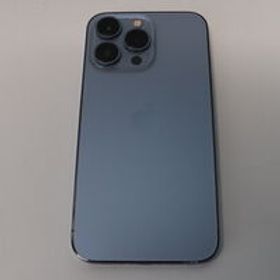中古 【SoftBank版SIMフリー】Apple iPhone13 Pro 6.1インチ 256GB シエラブルー MLUU3J/A 147458 状態： B:良品