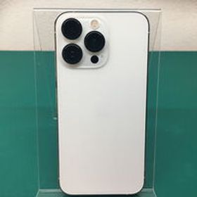 中古 【au版SIMフリー】Apple iPhone13 Pro 6.1インチ 256GB シルバー MLUP3J/A 147463 状態： B:良品