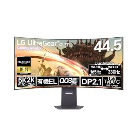 【VGP 2025 Summer 金賞】LG OLED ゲーミングモニター 45GX950A-B 44.5インチ/5K2K (5120×2160)/有機EL/WUHD 165H