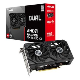 ASUS AMD Radeon RX 9060 XT ビデオカード 8GB GDDR6 DUAL-RX9060XT-8G 国内品