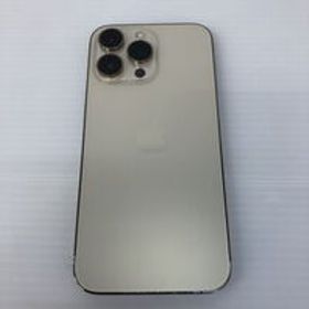 中古 【docomo版SIMフリー】Apple iPhone14 Pro Max 6.7インチ 256GB (ゴールド) MQ9D3J/A 155072 状態： B:良品