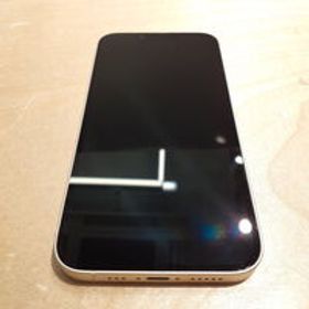 中古 【docomo版SIMフリー】Apple iPhone14 6.1インチ 128GB (スターライト) MPUQ3J/A 154870 状態： B:良品