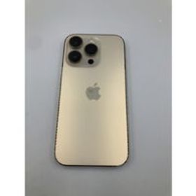 中古 【docomo版SIMフリー】Apple iPhone14 Pro 6.1インチ 128GB (ゴールド) MQ073J/A 154992 状態： B:良品