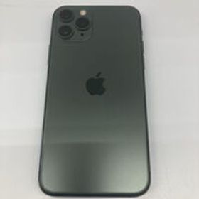 中古 【docomo】 Apple iPhone11 Pro 5.8インチ 64GB (ミッドナイトグリーン) MWC62J/A 140644【6/11値下げ!】 状態： A:美品