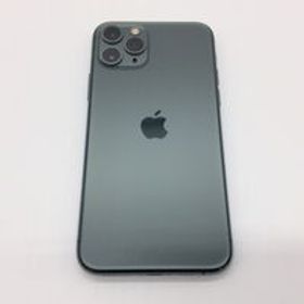 中古 【SoftBank】 Apple iPhone11 Pro 5.8インチ 256GB (ミッドナイトグリーン) MWCC2J/A 140672 状態： B:良品