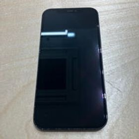 中古 Apple iPhone12 6.1インチ 128GB (ブラック) 国内版SIMロックフリー MGHU3J/A 143742 状態： C:並品