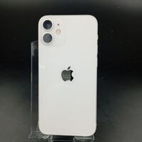 中古 【SIMロック解除済み】【docomo】Apple iPhone12 mini 5.4インチ 64GB (ホワイト) MGA63J/A 155604 状態： D:訳あり品