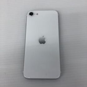 中古 【docomo】Apple iPhoneSE 4.7インチ (第2世代/2020) 128GB (ホワイト) MXD12J/A 142467 状態： C:並品