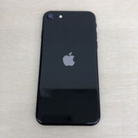中古 【docomo】Apple iPhoneSE 4.7インチ (第2世代/2020) 128GB (ブラック) MXD02J/A 142468 状態： D:訳あり品