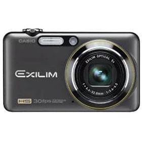 【中古】【良い】CASIO デジタルカメラ HI-SPEED EXILIM EX-FC100 ブラック EX-FC100BK