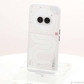 〔中古〕Nothing Nothing Phone (2a) 128GB ミルク A10400066 SIMフリー〔262-ud〕