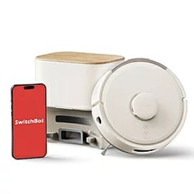 SWITCHBOT SwitchBot ロボット掃除機 K11+ Pro アイボリー ［吸引＋拭くタイプ（乾拭き）］ W3004100